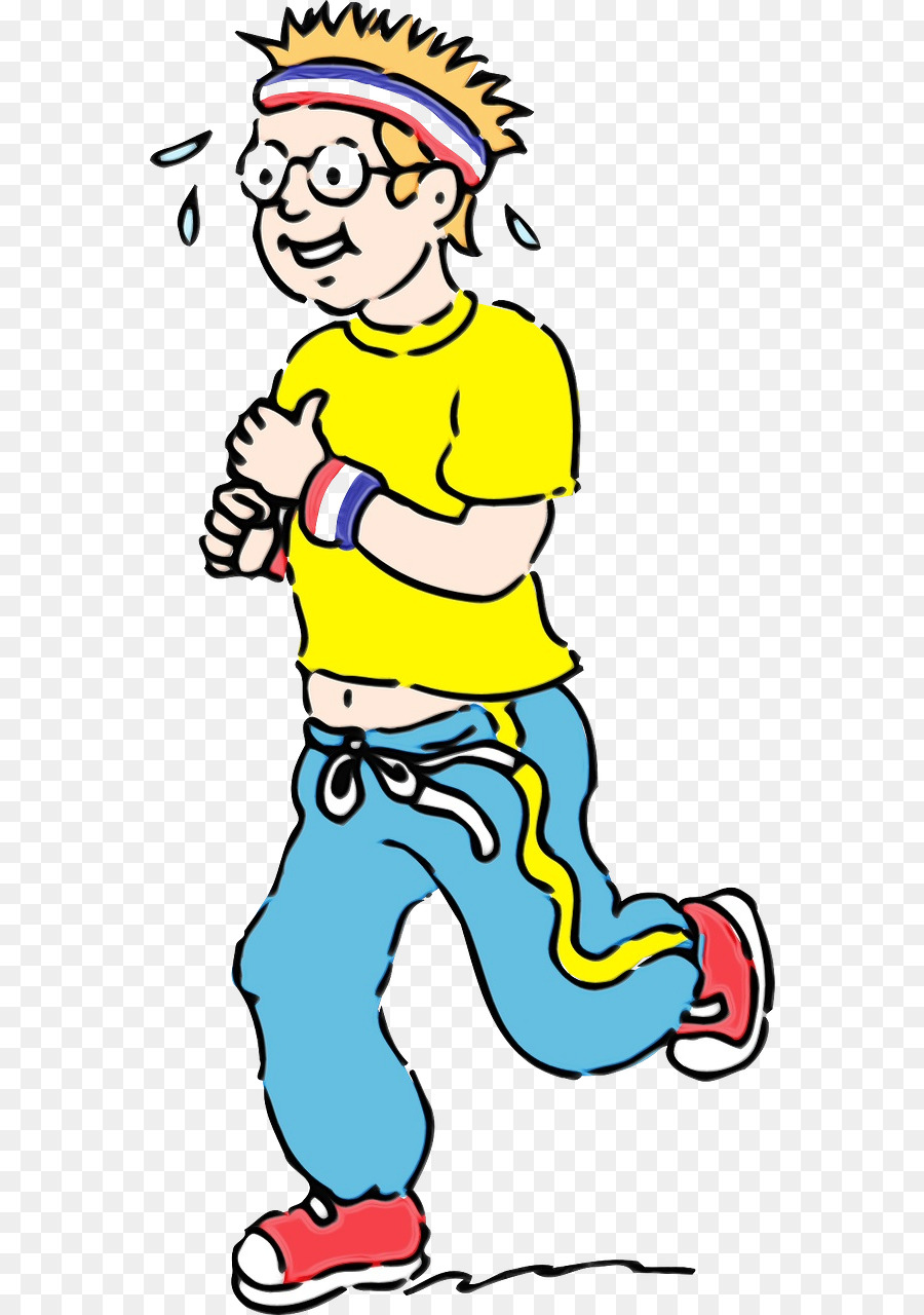 Hombre Corriendo，Ejercicio PNG