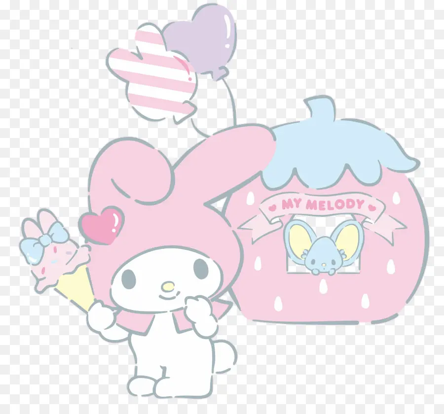 Mi Melodía，Hello Kitty PNG
