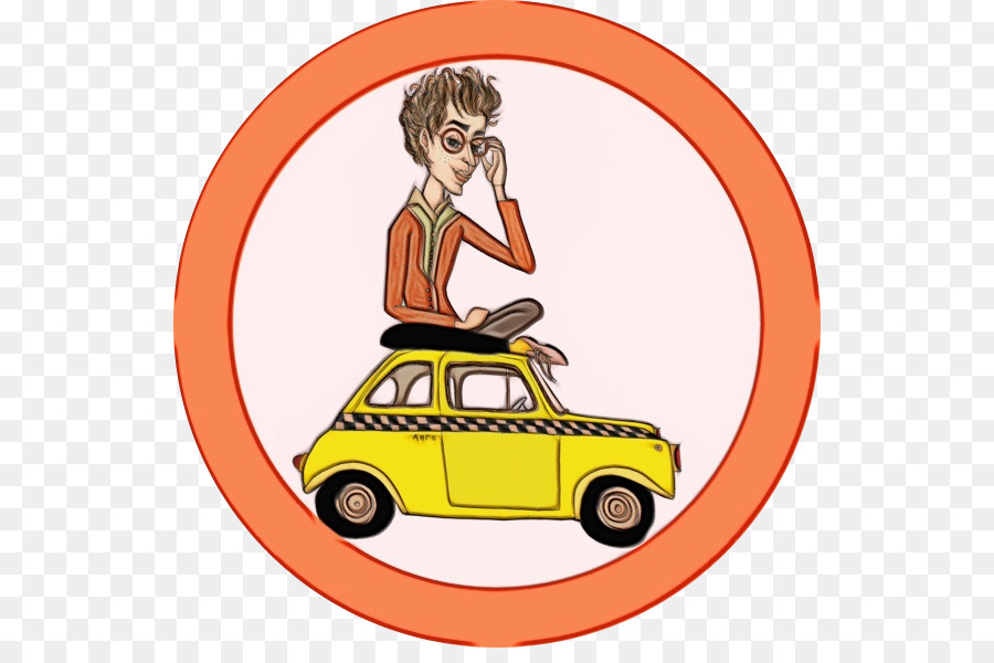 Coche，Amarillo PNG