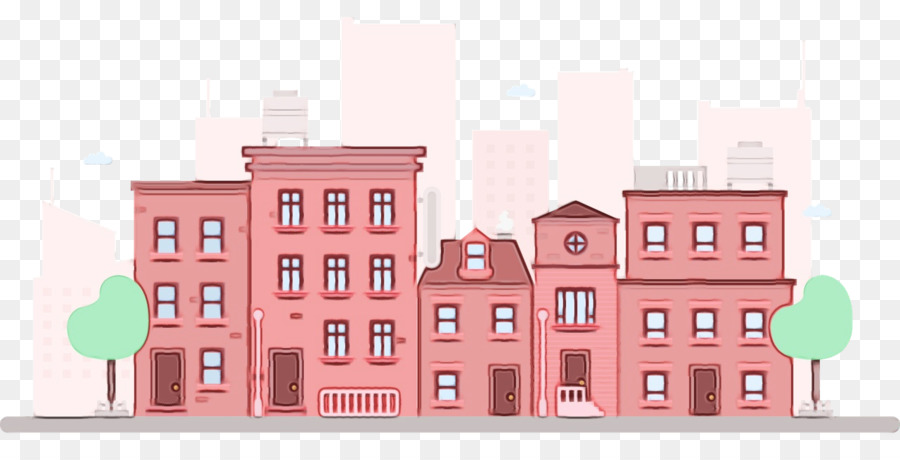 Paisaje Urbano，Dibujo PNG