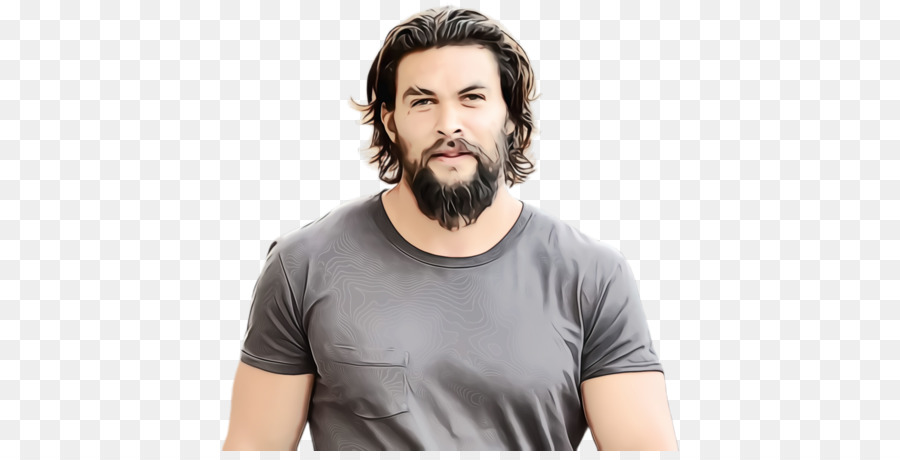 Camiseta，Barba PNG