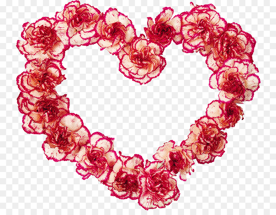 Corona En Forma De Corazon，Flores PNG