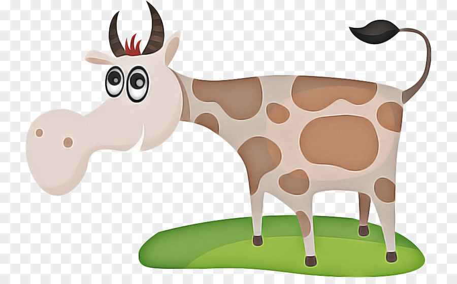 Vaca De Dibujos Animados，Animal PNG