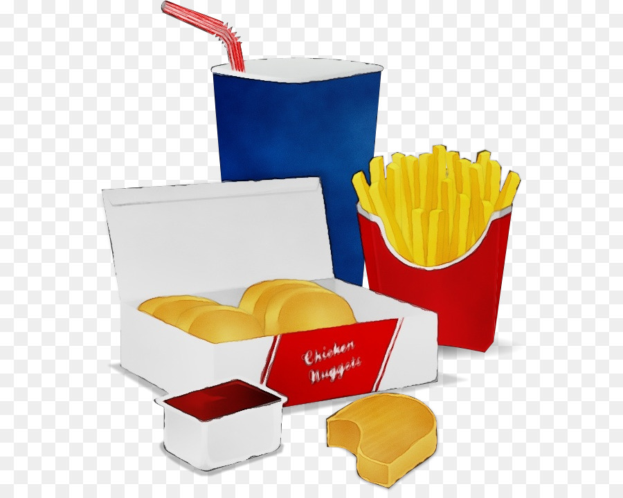 Papas Fritas Y Bebida，Comida Rápida PNG