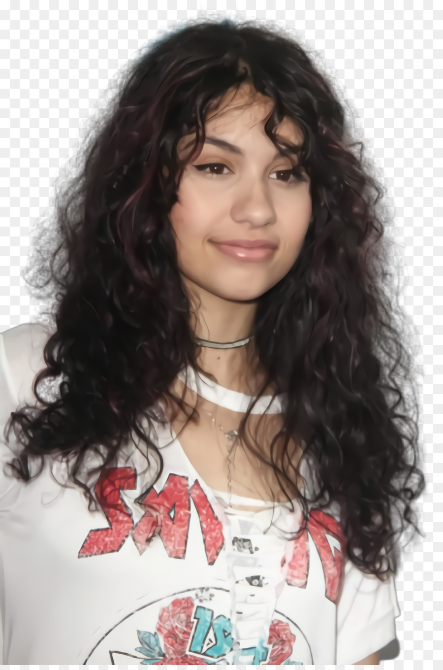 Alessia，Flequillo PNG