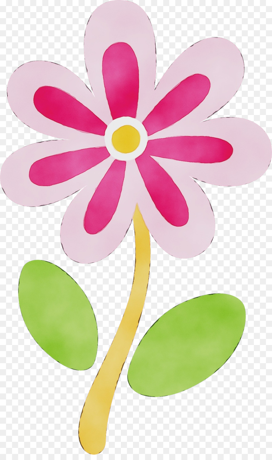 Flor De Dibujos Animados，Pétalos PNG