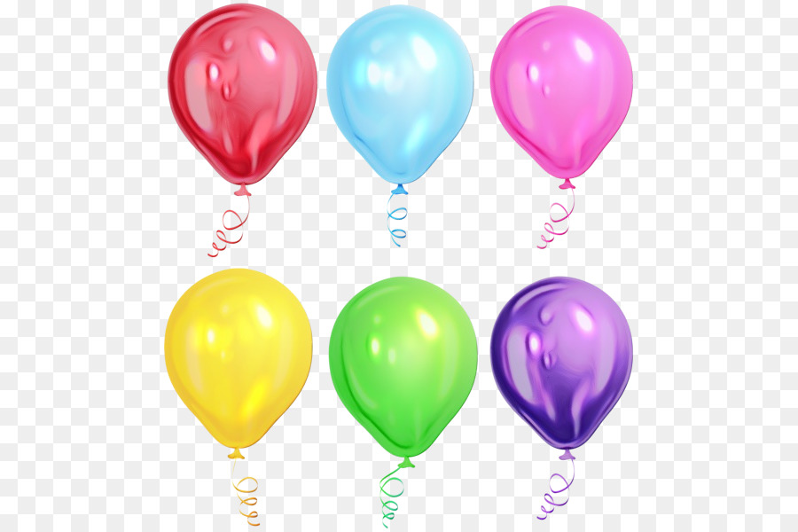 Globos De Colores，Fiesta PNG