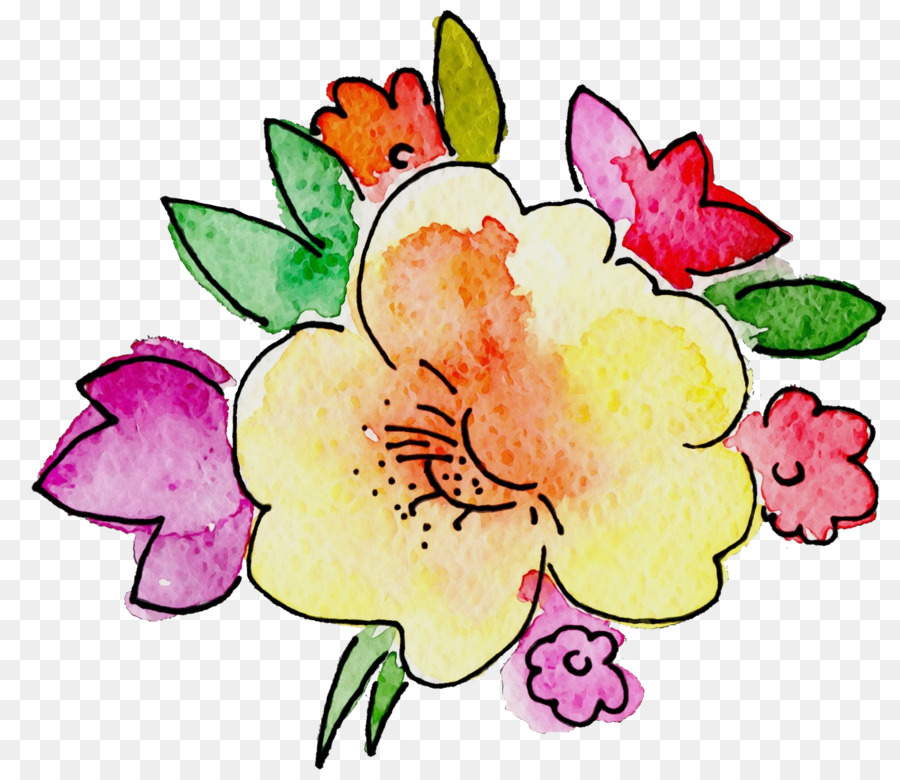 Diseño Floral，Las Flores Cortadas PNG