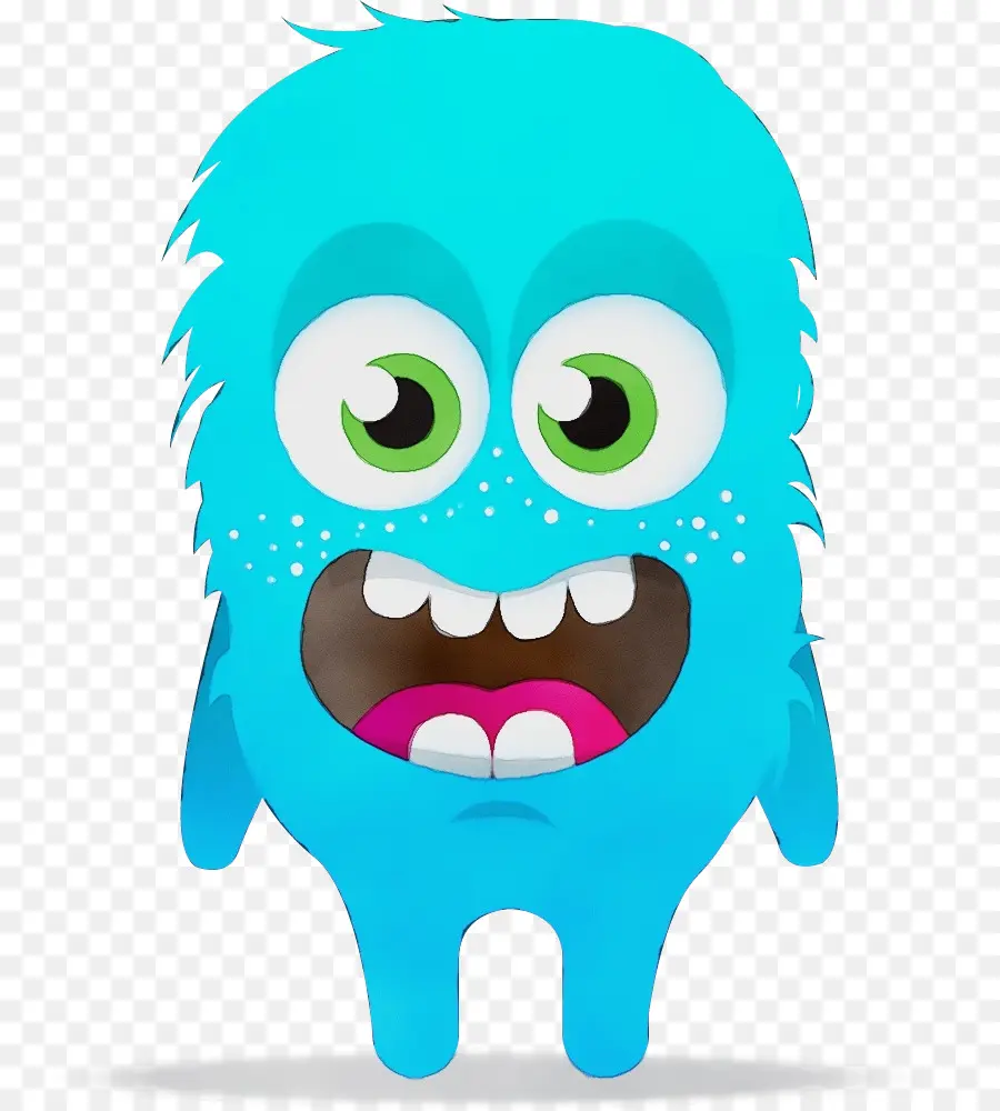 Monstruo Azul，Dibujos Animados PNG