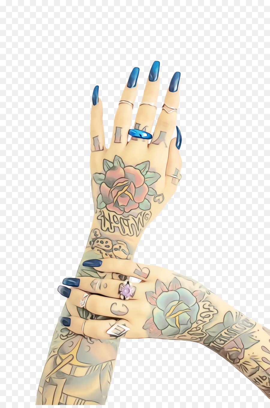 Dedo，De La Mano De La Modelo PNG