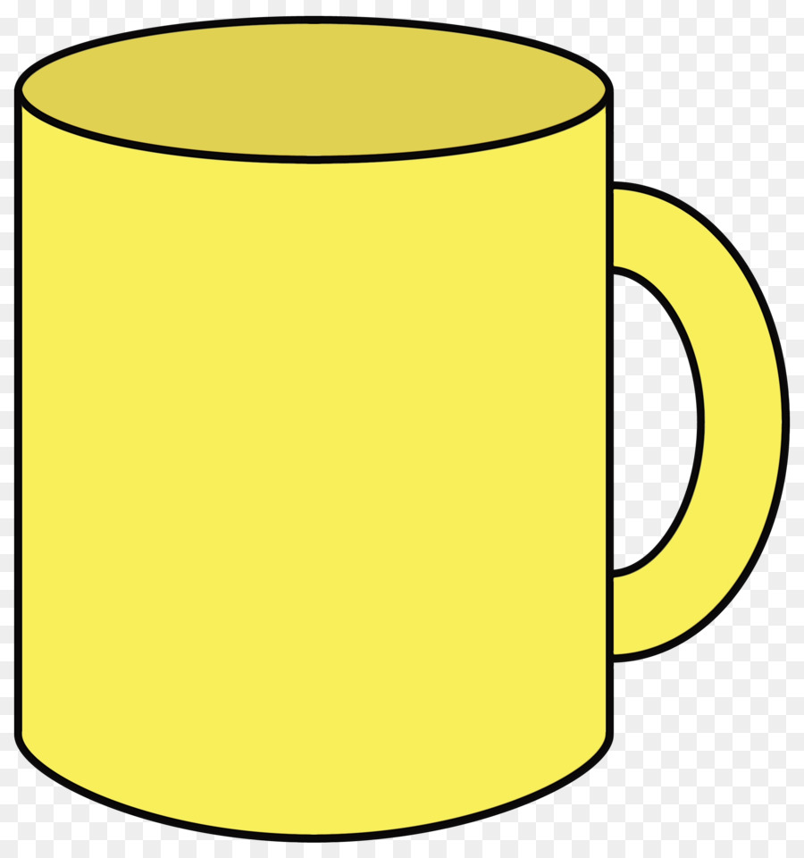 Taza Amarilla，Taza PNG