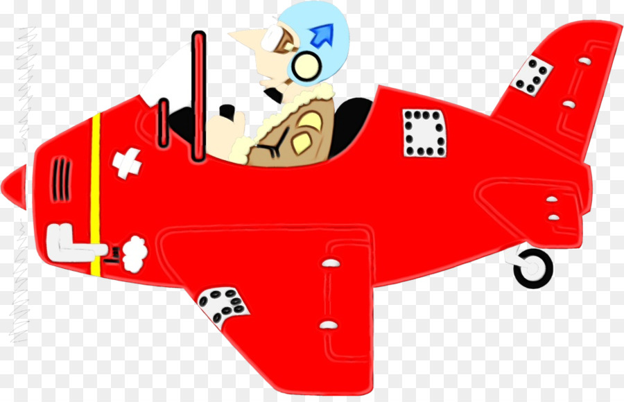Avión，Rojo PNG