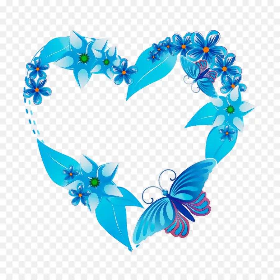 Forma De Corazon，Flores PNG