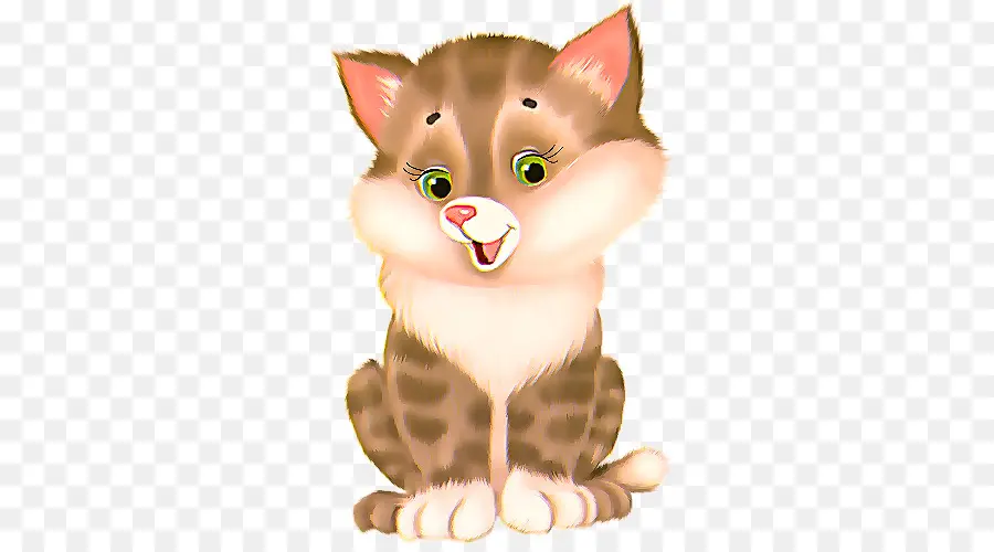 Gato De Dibujos Animados，Gatito PNG