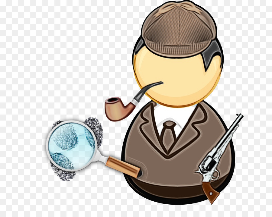 Detective，Lupa PNG