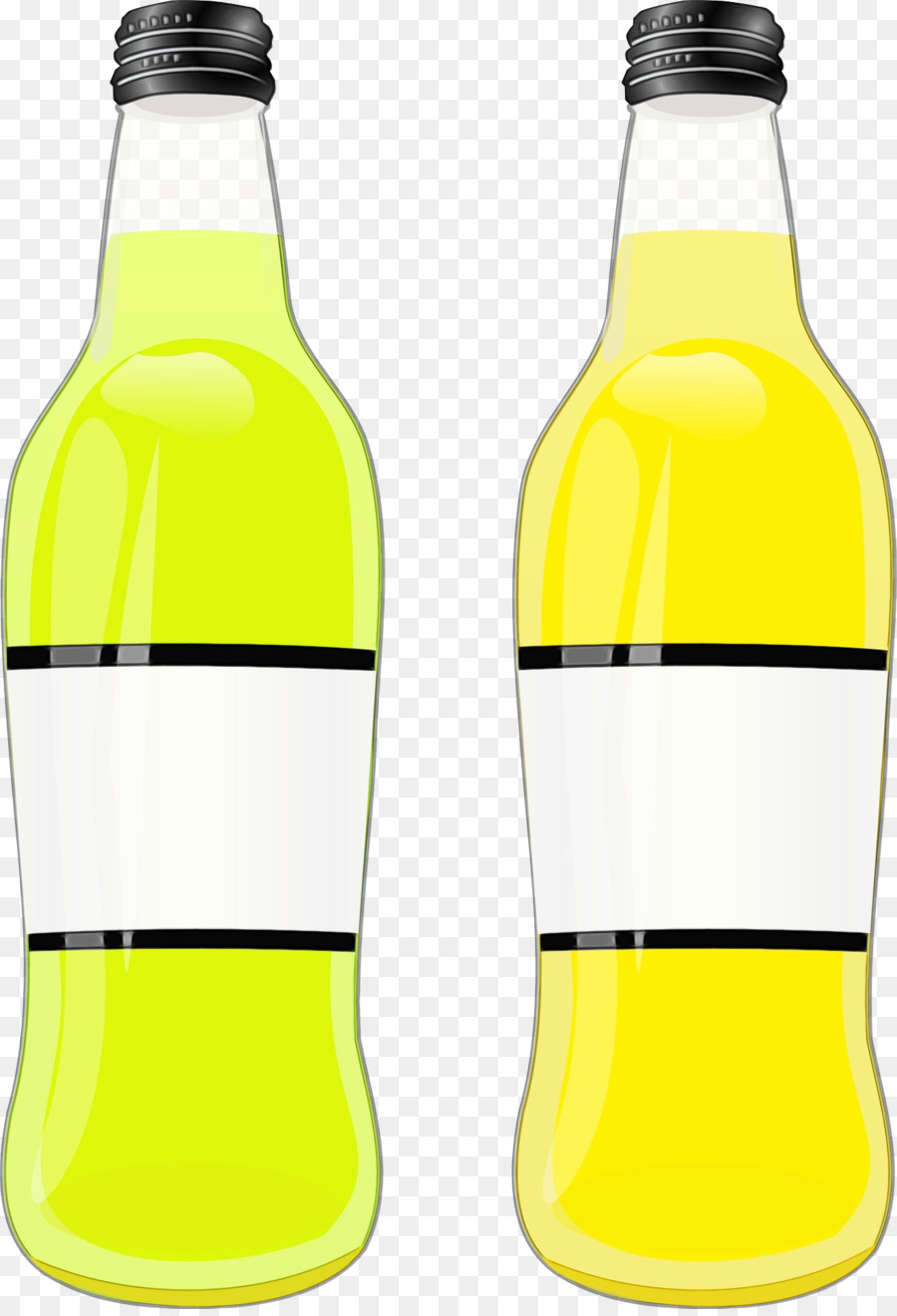 Botella，Amarillo PNG