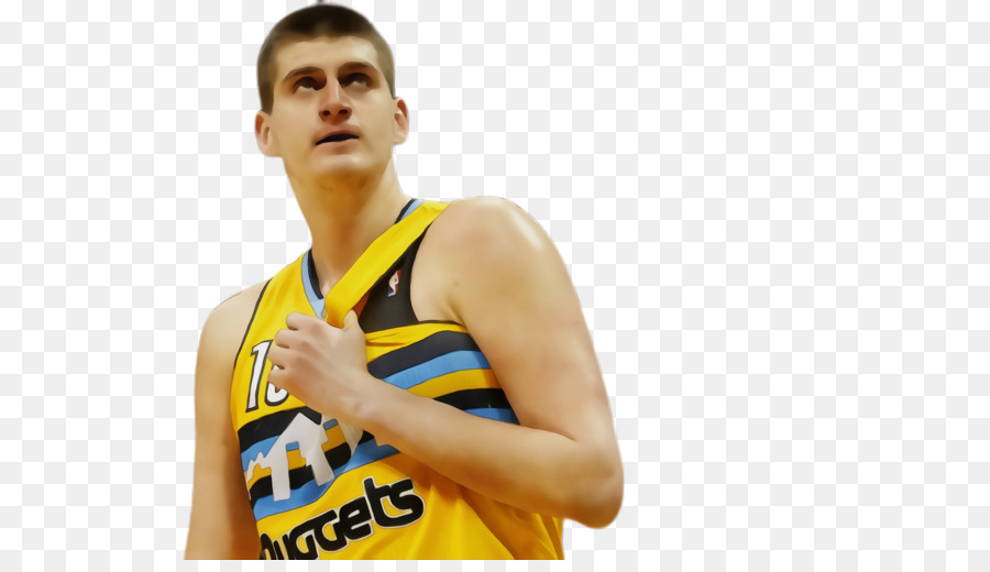 El Jugador De Baloncesto，Amarillo PNG