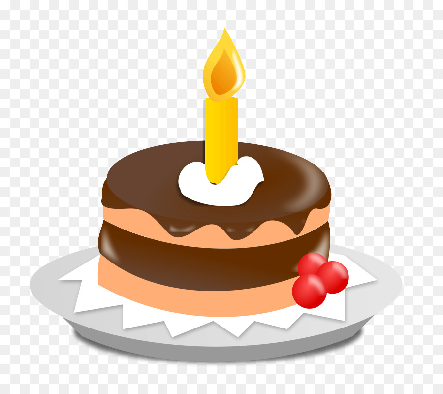 Torta De Cumpleaños，Velas PNG