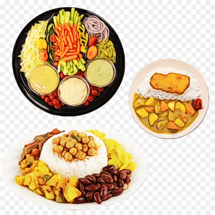 Platos Variados，Comida PNG