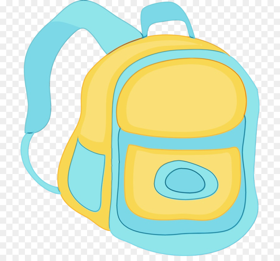 Mochila，Azul PNG