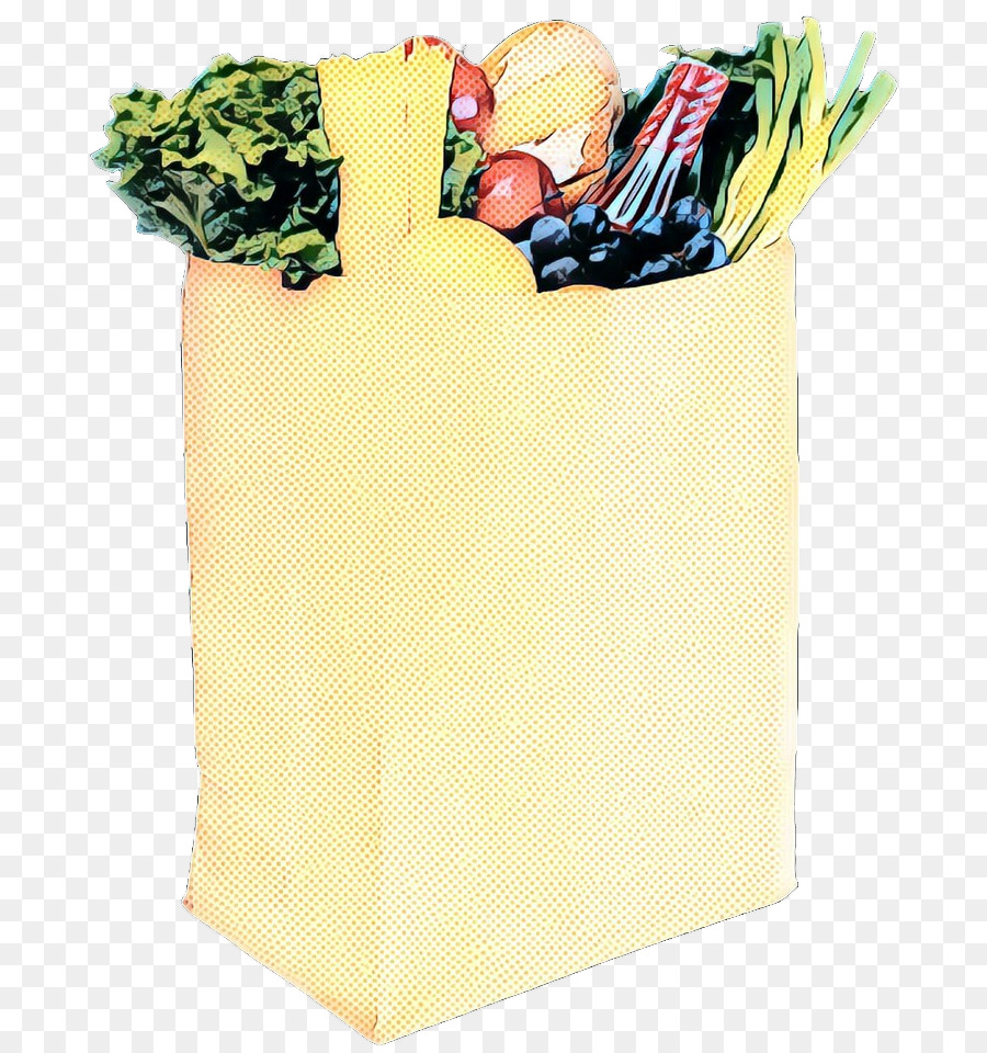 Amarillo，Bolsa De Papel PNG