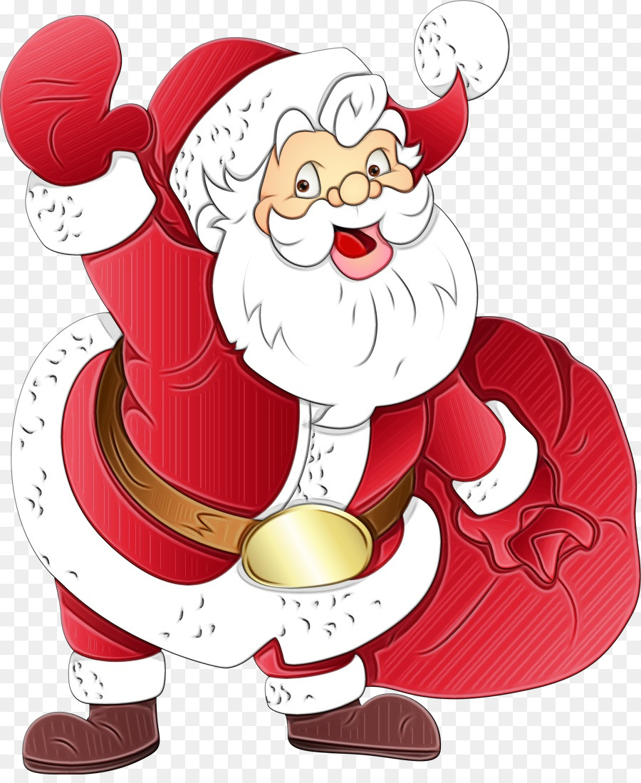 Papá Noel，Dibujos Animados PNG