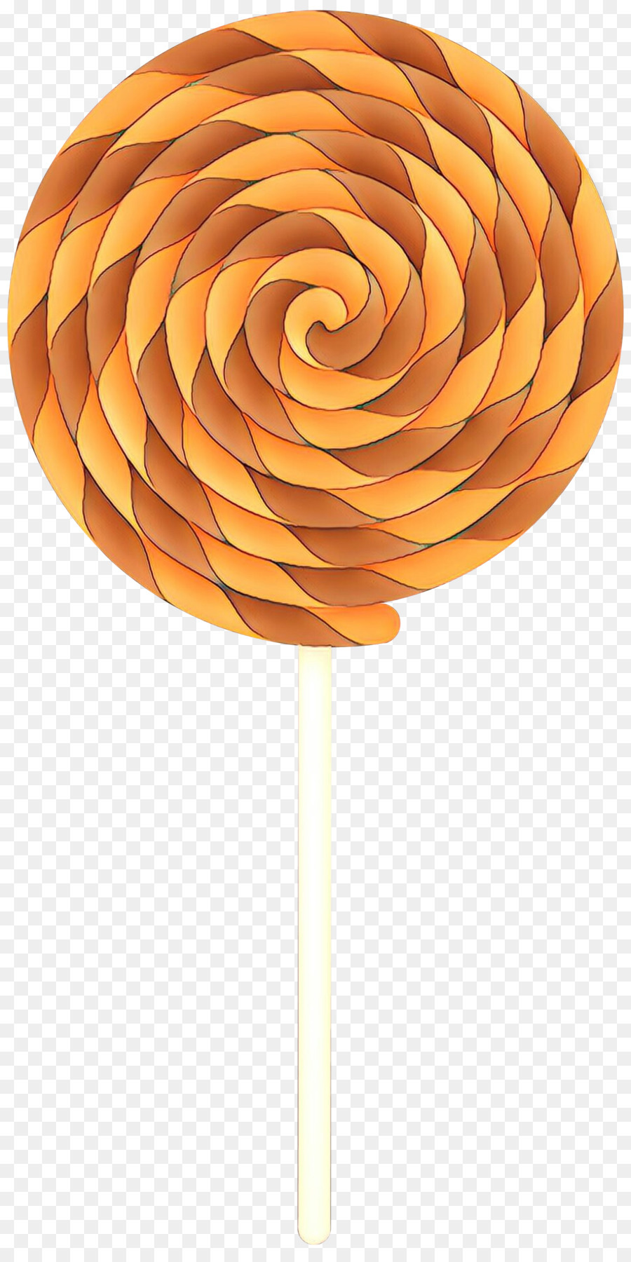 Naranja，Bastón De Caramelo PNG