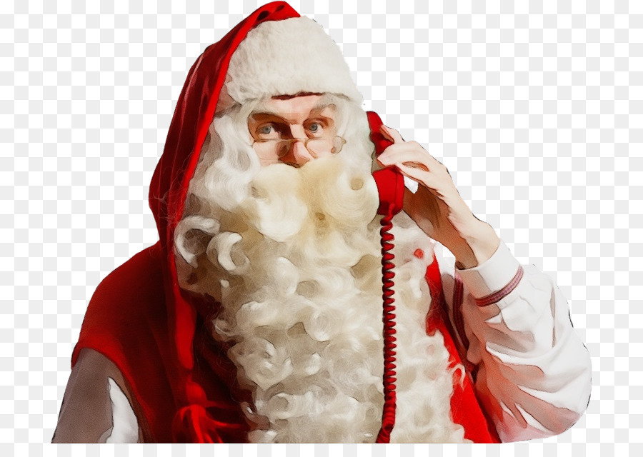 Santa Claus，El Vello Facial PNG