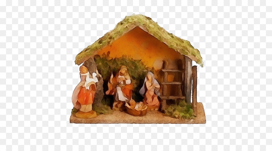 Escena De La Natividad，Figurilla PNG