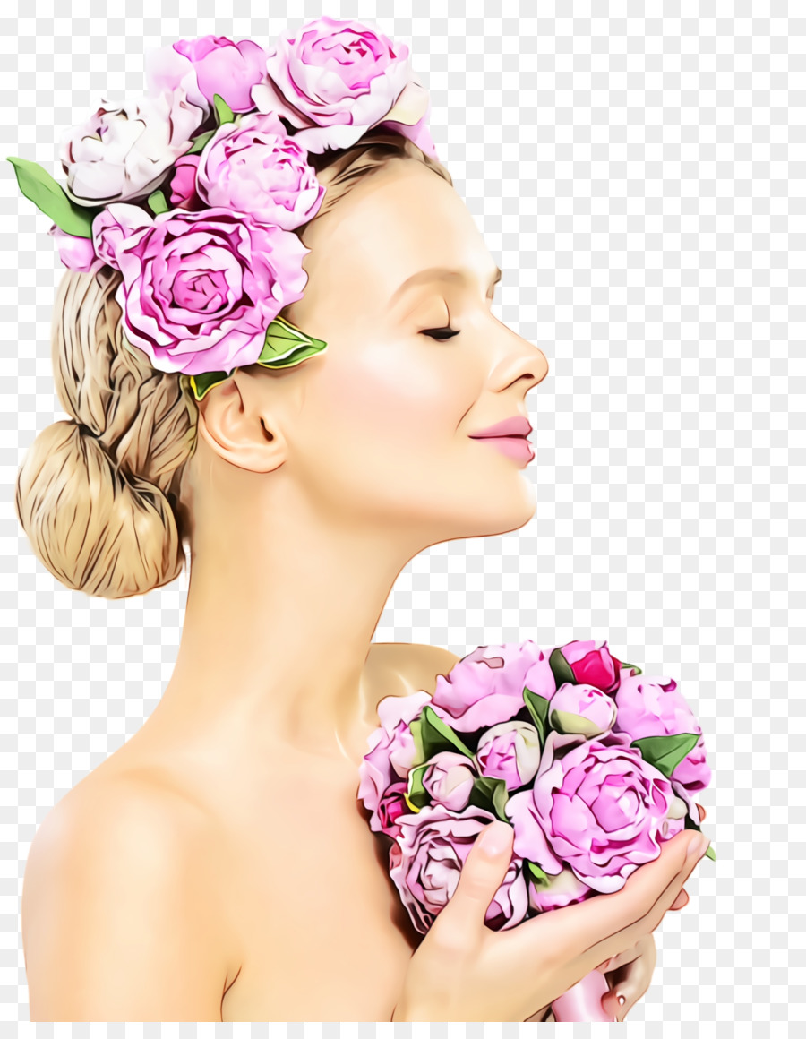 Cabello，Rosa PNG