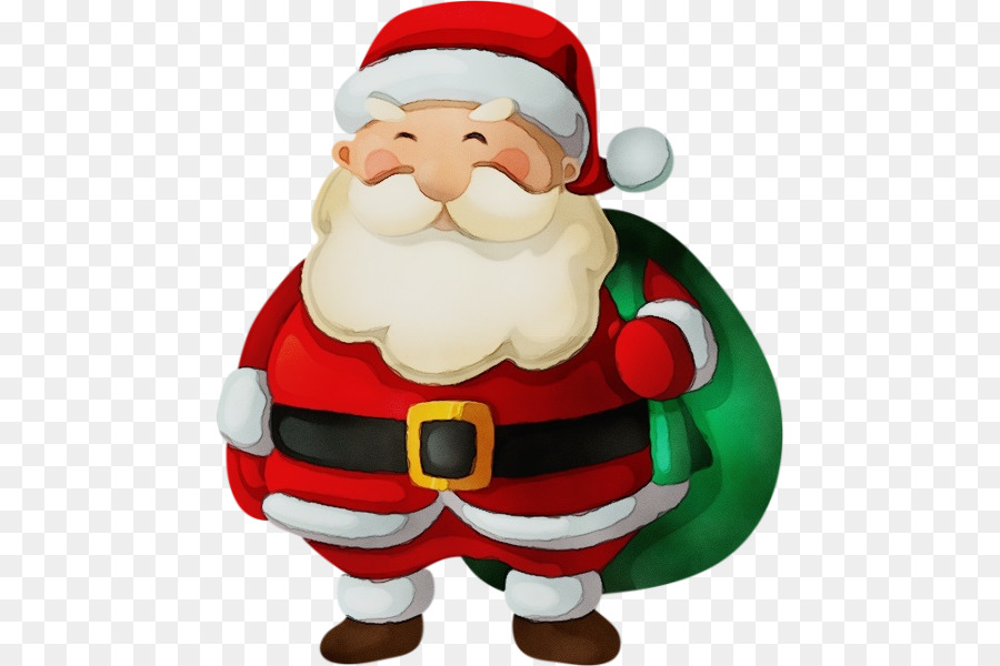 Papá Noel，Figurilla PNG