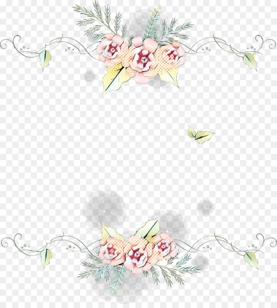 Marco Floral，Flores PNG