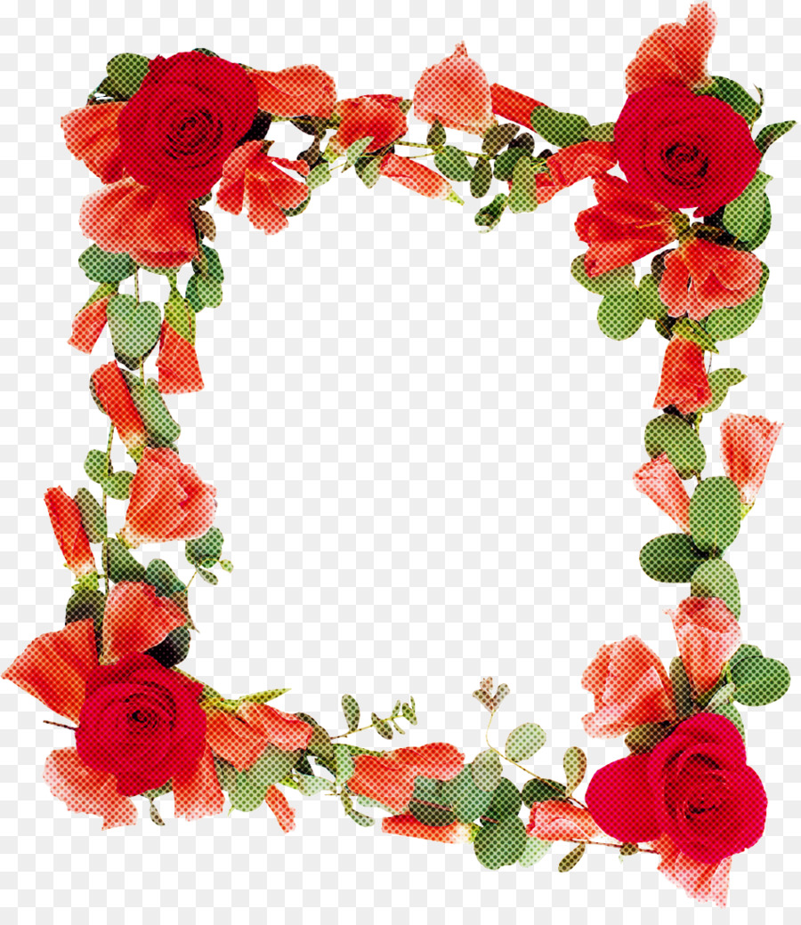 Rojo，Flor PNG