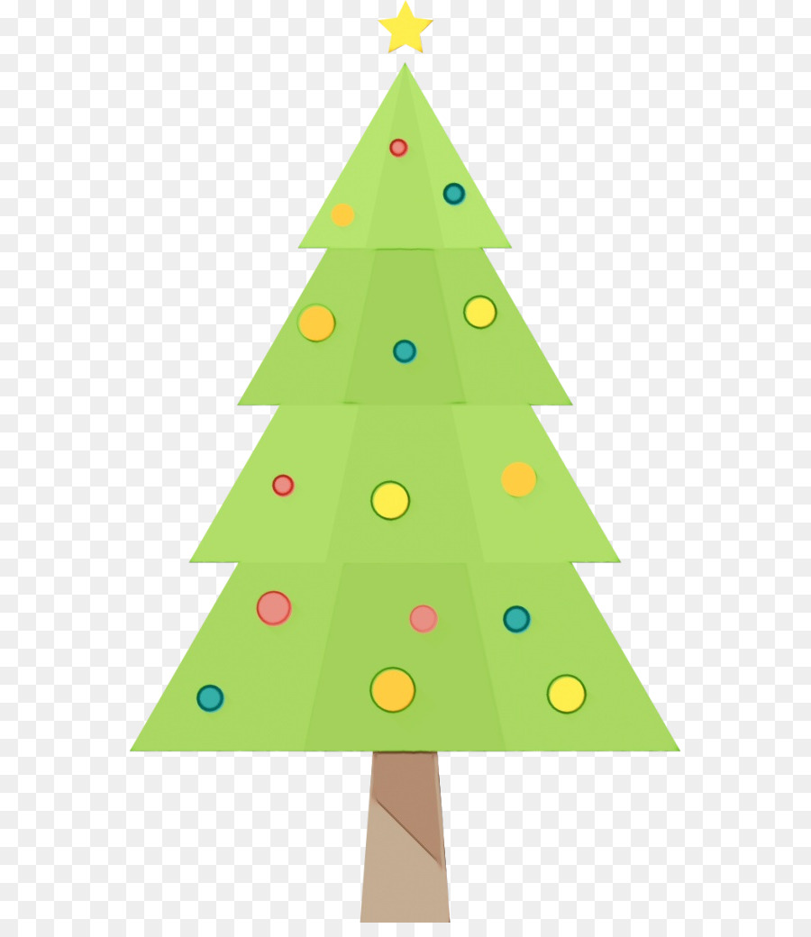 árbol De Navidad，En Pino Oregón PNG