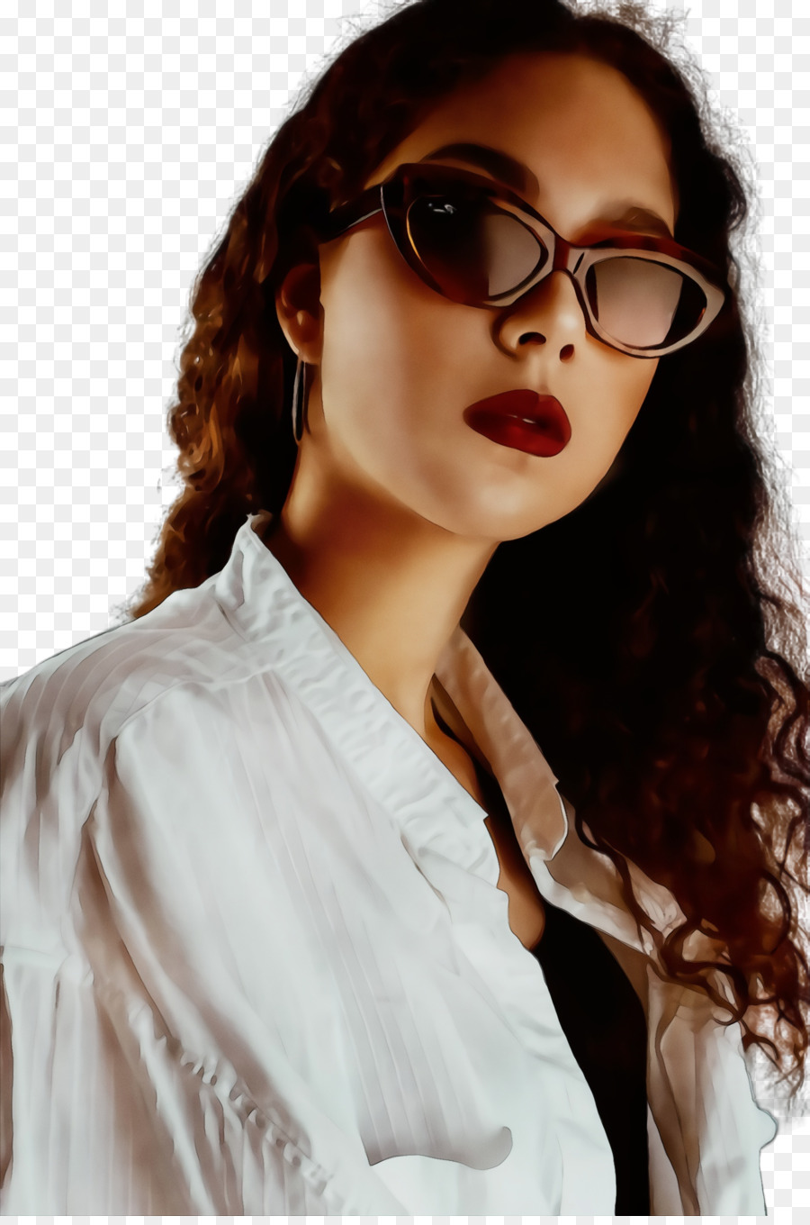 Gafas，Cabello PNG