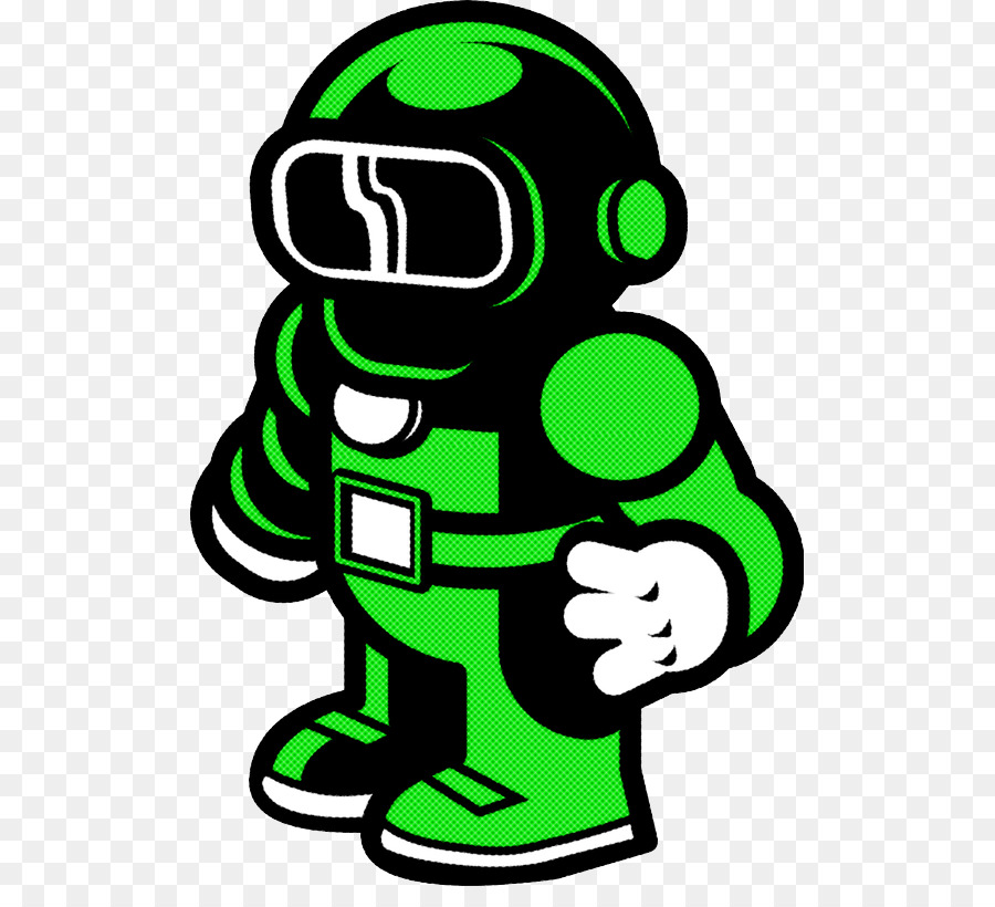 Astronauta Verde，Espacio PNG