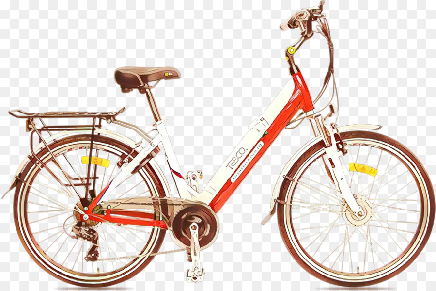 Bicicleta Roja Y Blanca，Bicicleta PNG