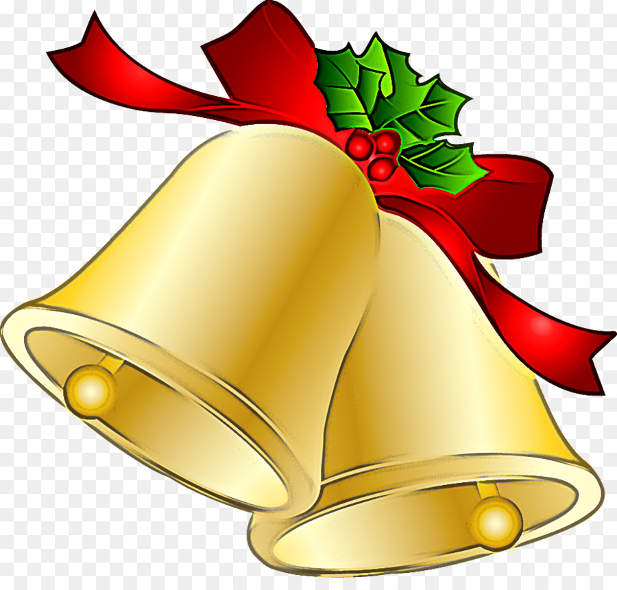 Campanas De Navidad，Oro PNG