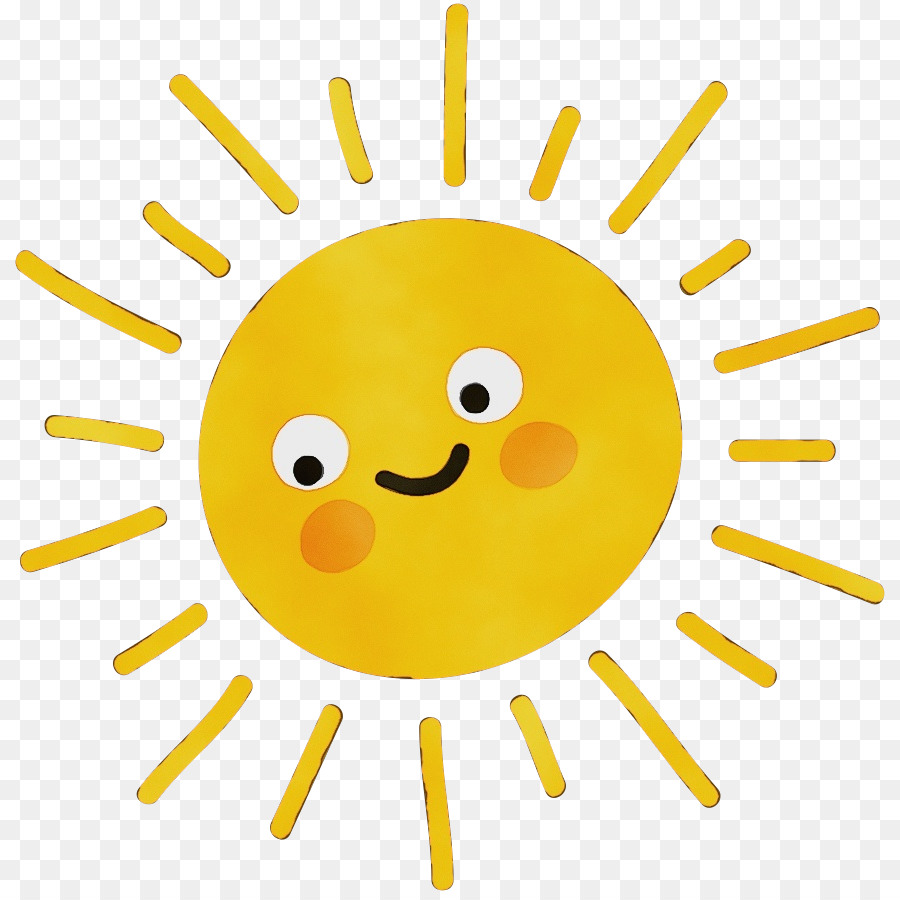 Sol Sonriente，Luz Solar PNG