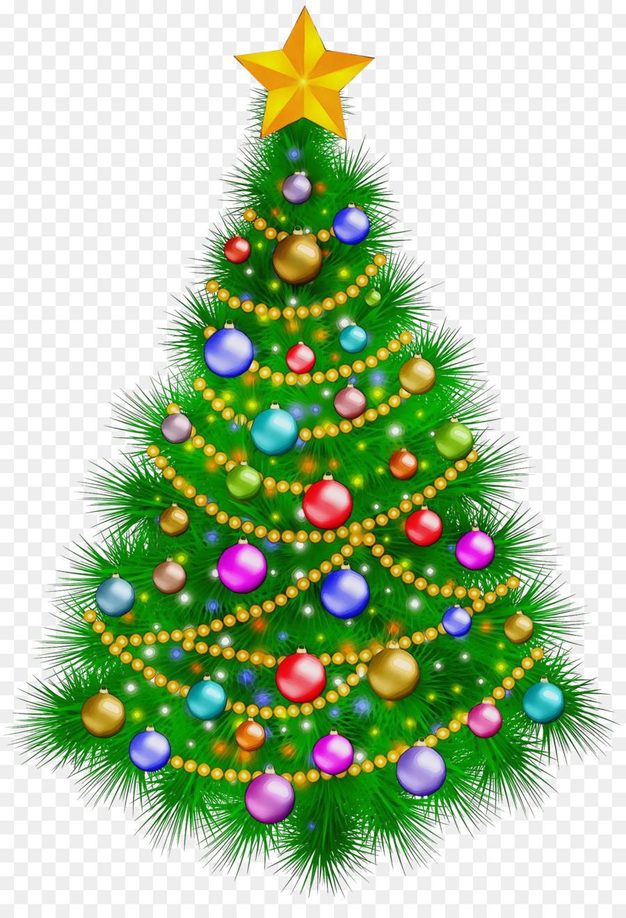 árbol De Navidad，Decoración Navideña PNG