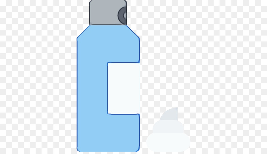 Botella，Azul PNG
