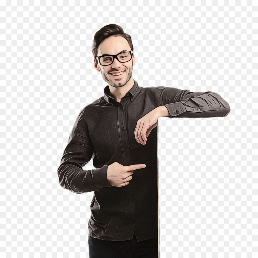 Hombre Señalando，Gesto PNG