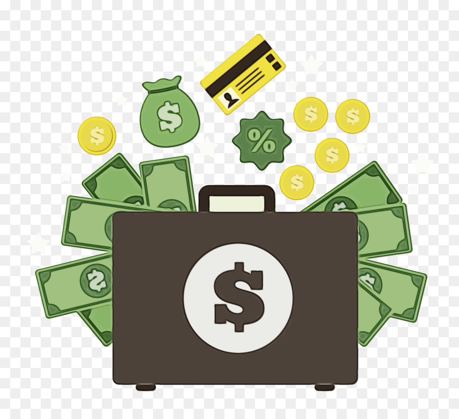 Cartera Con Dinero，Dinero PNG