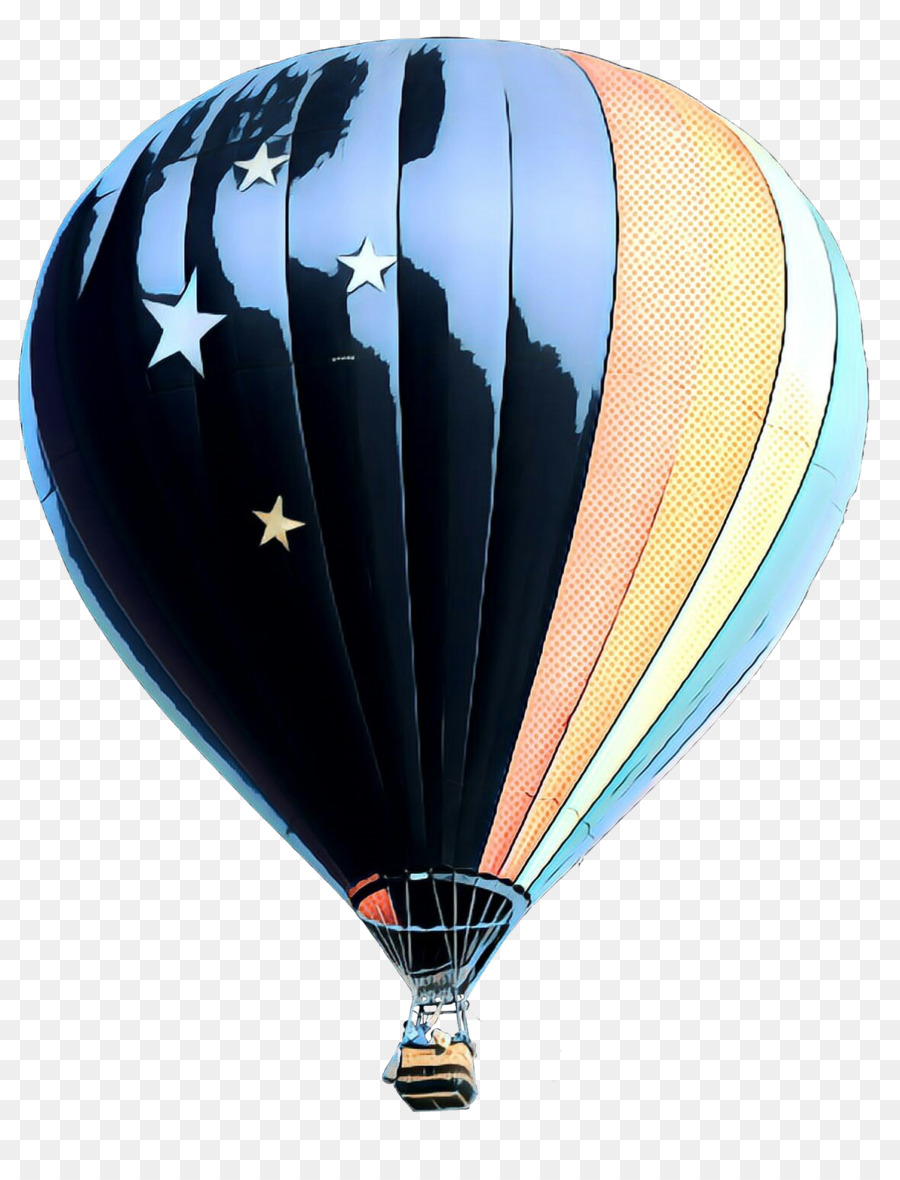 Globo Aerostático Colorido，Cielo PNG