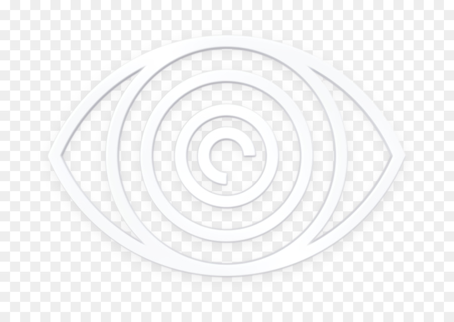 Espiral，Blackand White PNG