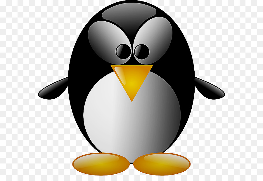 Pingüino，Azul PNG