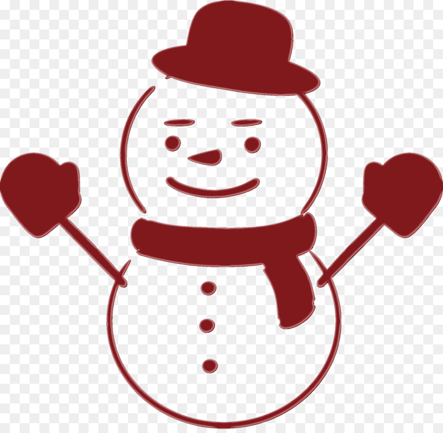 Muñeco De Nieve，Sonrisa PNG