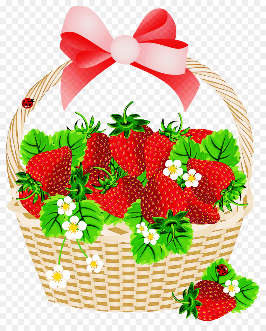 Fresas，Cesta PNG