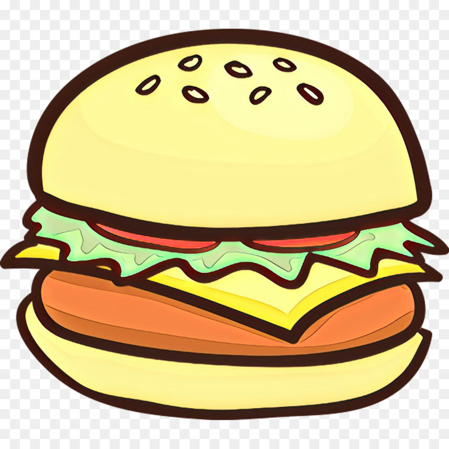 Amarillo，Hamburguesa Con Queso PNG