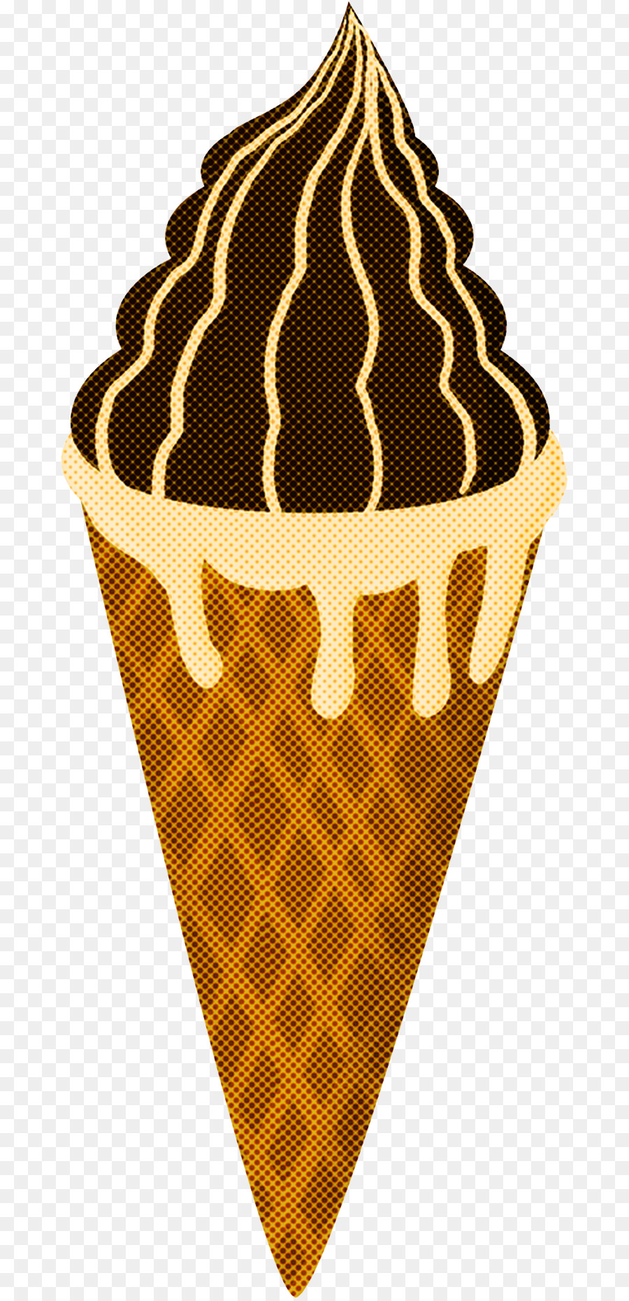 Cucurucho De Helado，Postre Congelado PNG